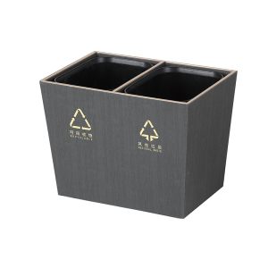 hotel room recycling bins